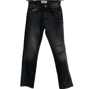 Free People New without Tag Raw Hem Black Wash Jeans